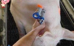  猪打疫苗后有什么反应「猪打疫苗的针的图片」