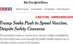 美国研发疫苗遭质疑