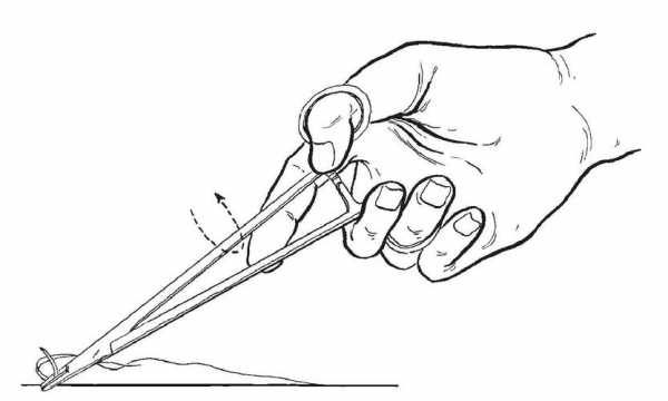 持针钳夹针的什么部位,持针钳针线的夹持方法 -图2